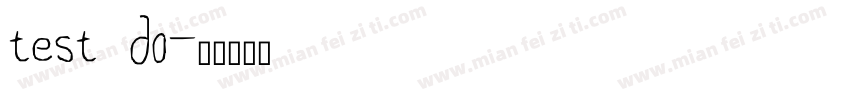 test do字体转换
